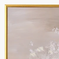 Heavenly Blooms Framed Canvas Art Print