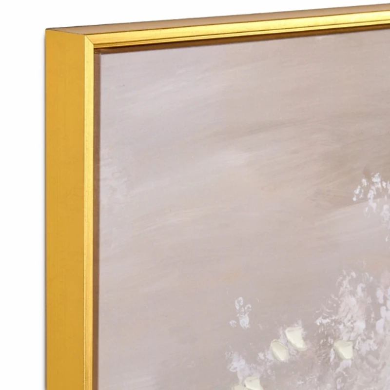 Heavenly Blooms Framed Canvas Art Print