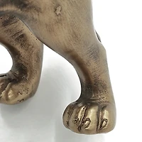 Gold Copper English Bulldog Figurine