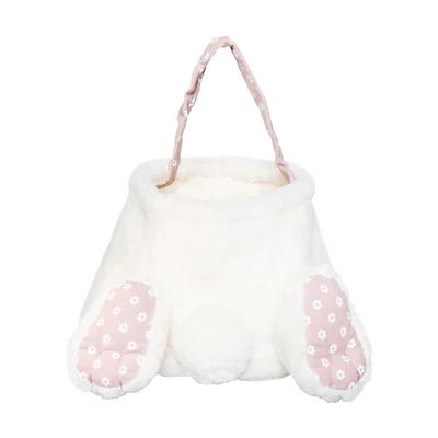 Pink Cottontail Easter Basket
