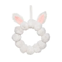 White Bunny Rabbit Wreath
