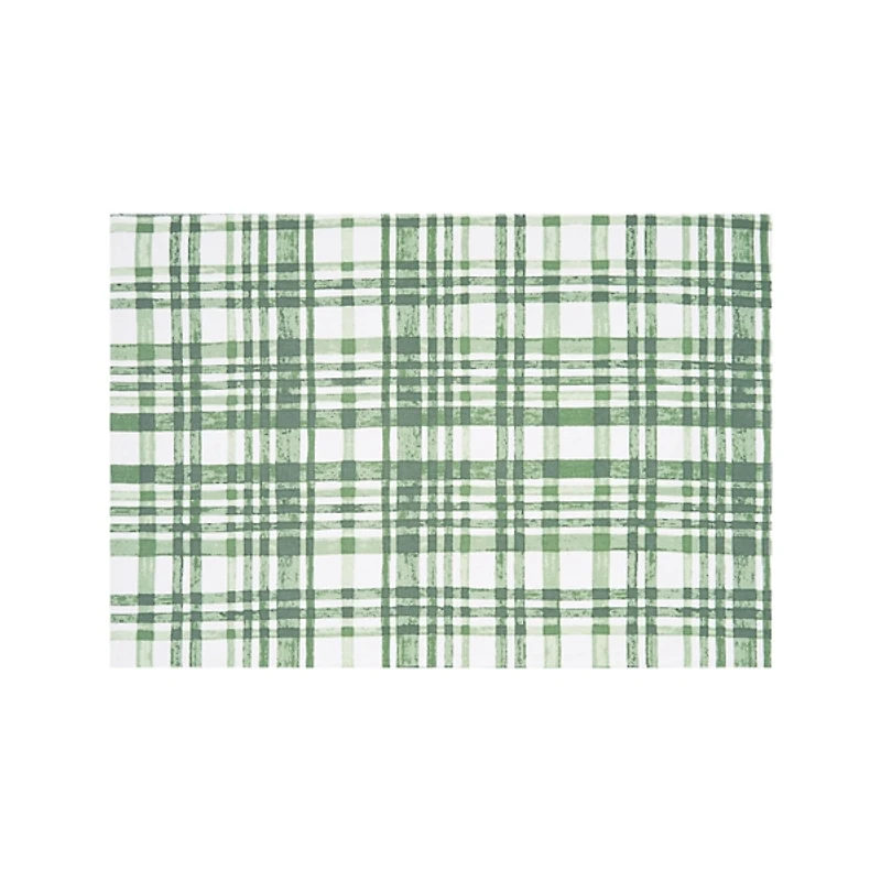 Green Bunny Toile Easter Placemats, Set of 6