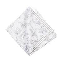 Callahan Songbirds and Floral Napkins, Set of 6