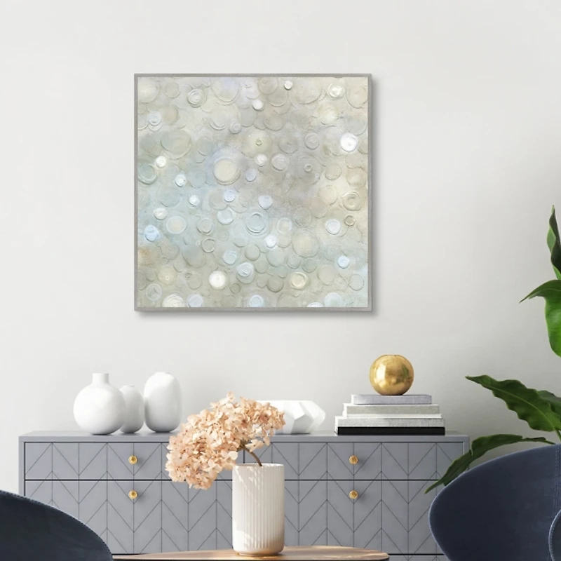 Moonglow Morning Framed Canvas Art Print