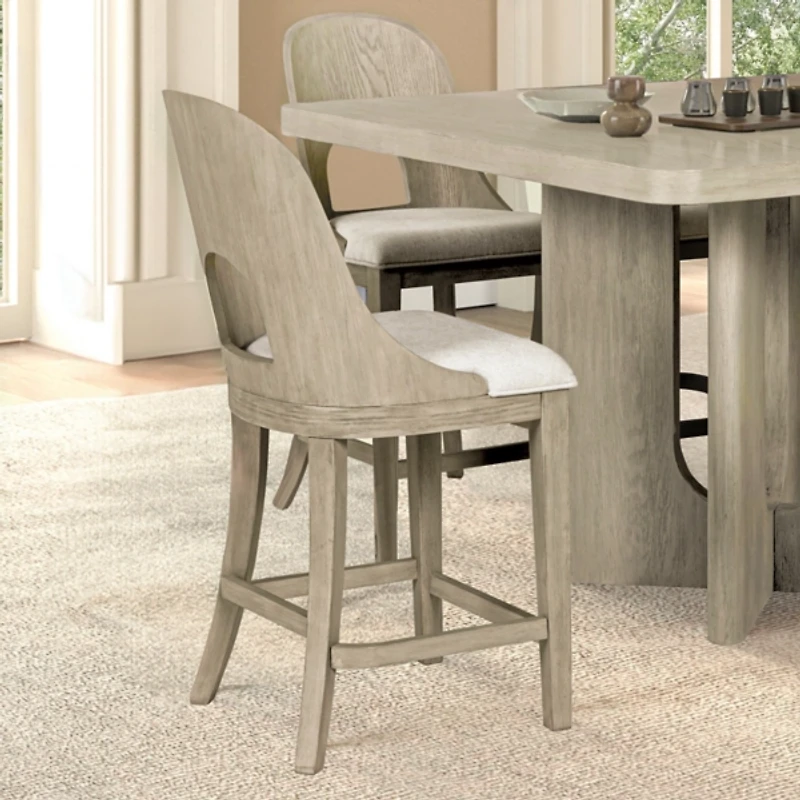 Oak Harin Counter Stools