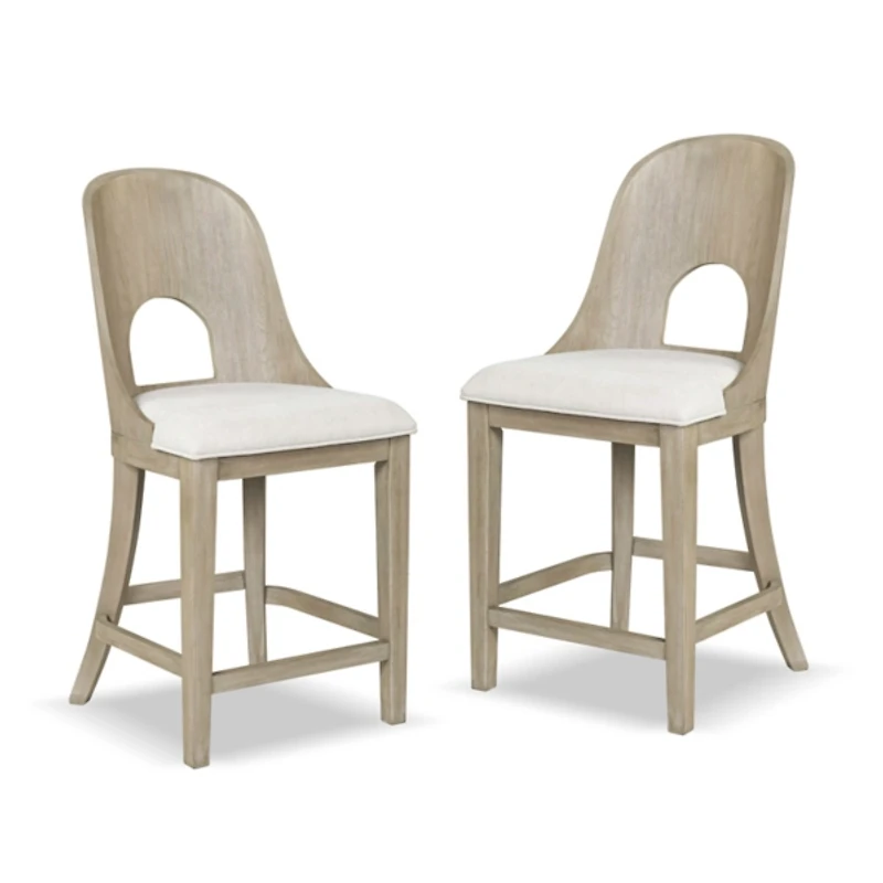 Oak Harin Counter Stools