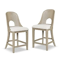 Oak Harin Counter Stools