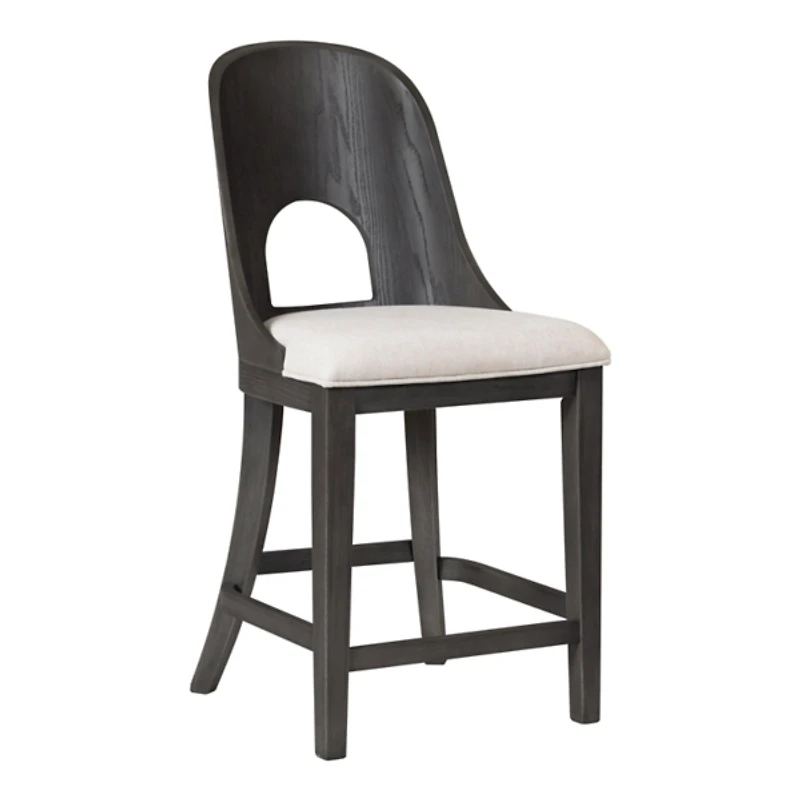 Black Oak Harin Counter Stools, Set of 2