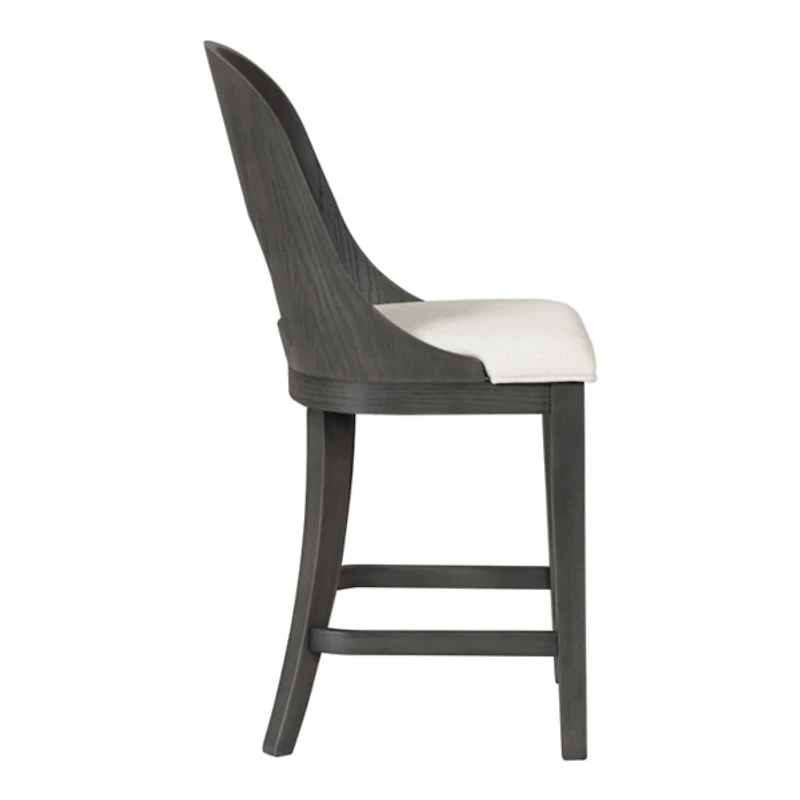 Black Oak Harin Counter Stools, Set of 2