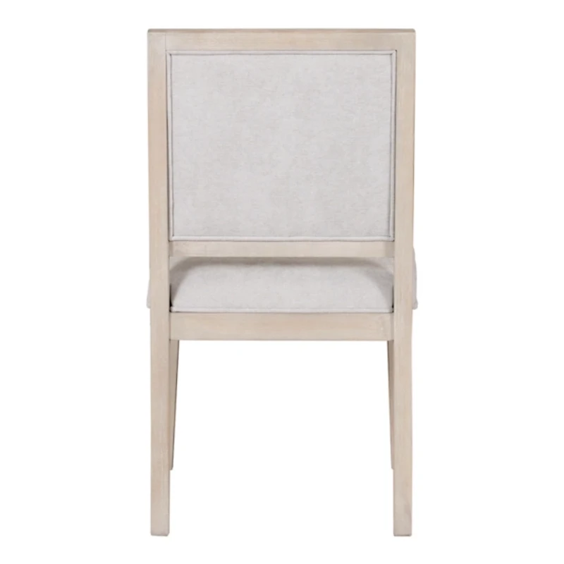 Tawny Wood Modern 2-pc. Dining Chair Set