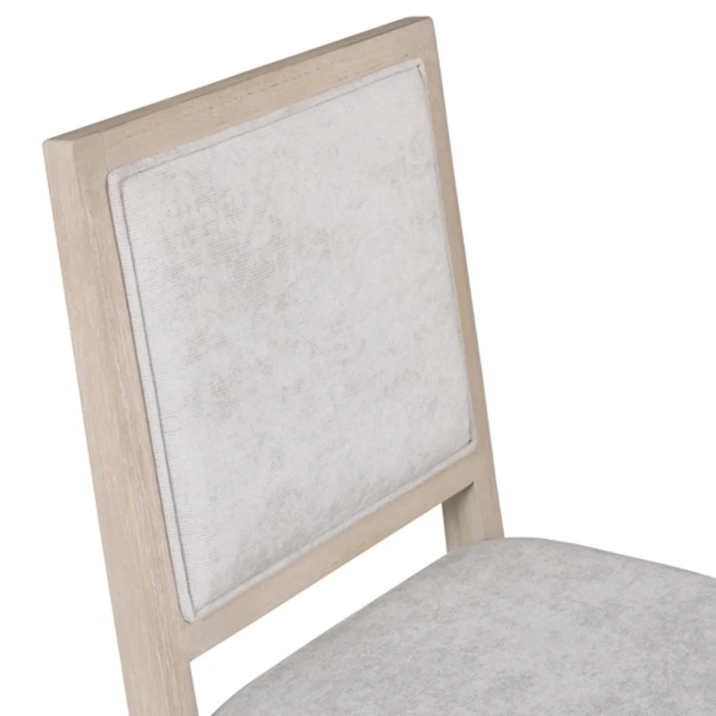 Tawny Wood Modern 2-pc. Dining Chair Set