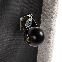 White Boucle Skirted Dining Chair