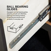 Two Tone Wood Bering Nightstand