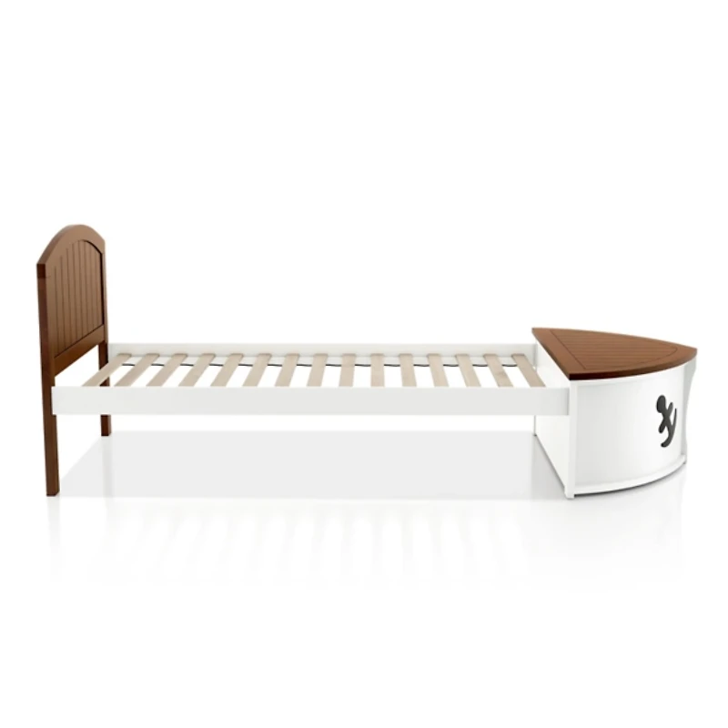 Wooden Boat Kids Twin Bed