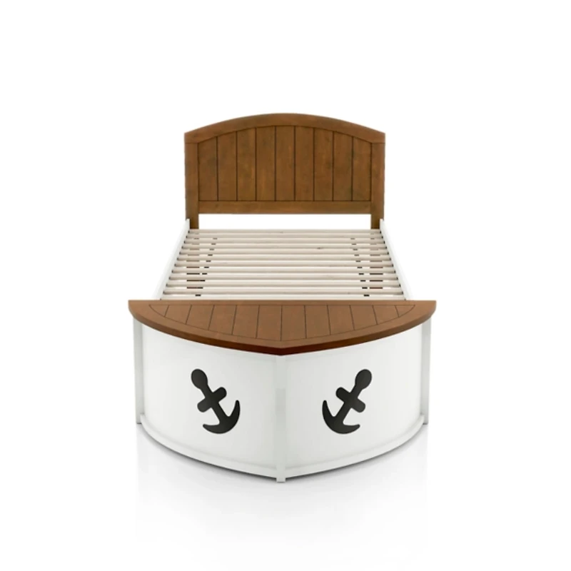 Wooden Boat Kids Twin Bed