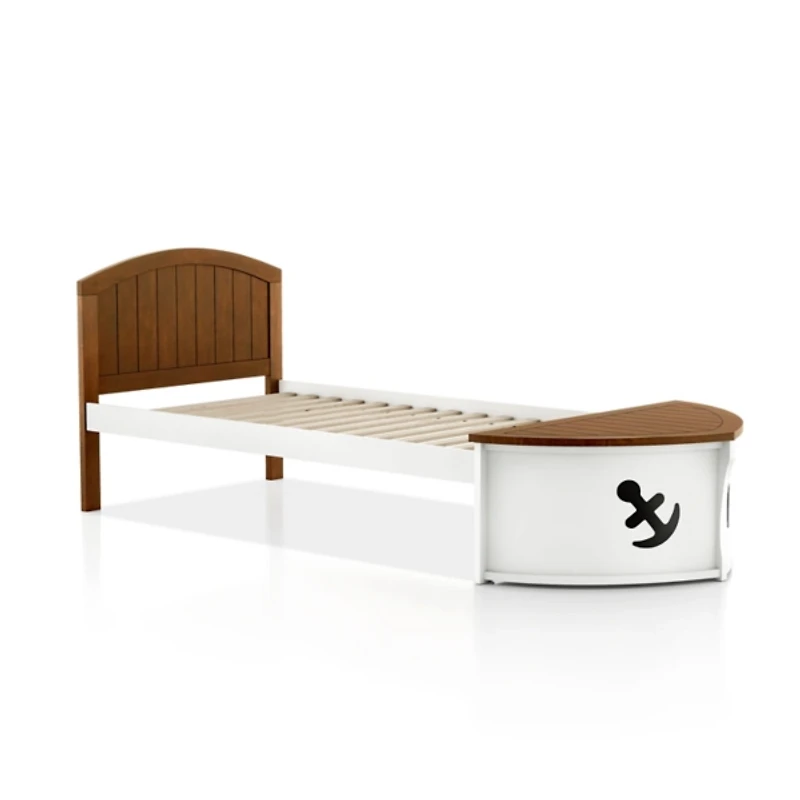 Wooden Boat Kids Twin Bed