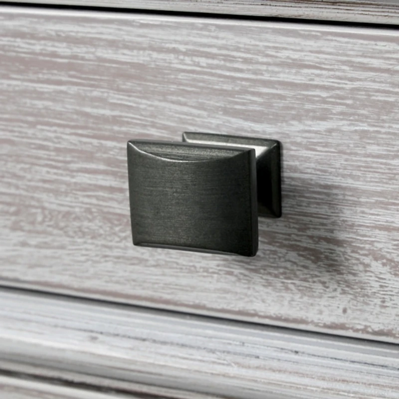 Penny Weathered Gray Wood Nightstand