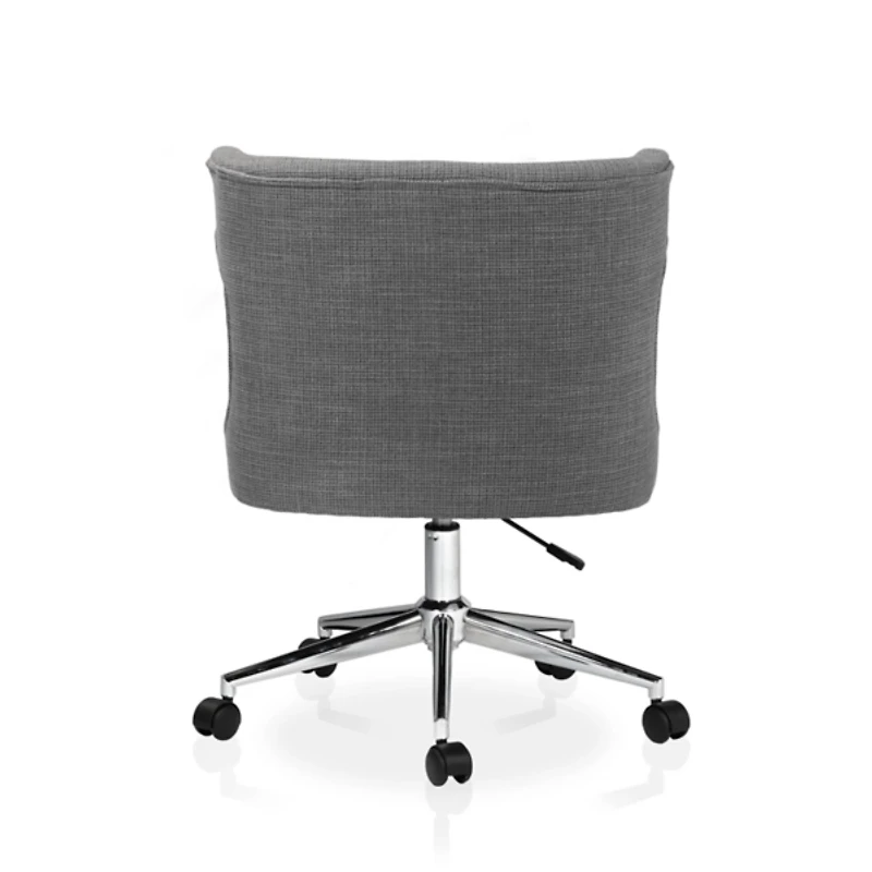 Gray Briar Wingback Office Chair