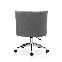 Gray Briar Wingback Office Chair