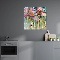 Siberian Iris Canvas Art Print