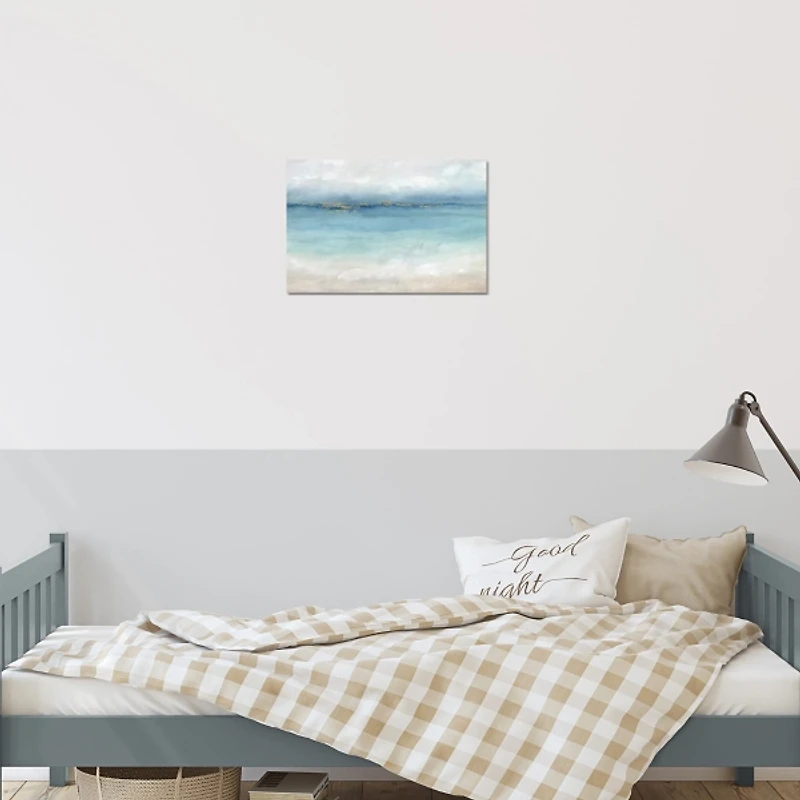 Serene Sea Landscape Canvas Art Print