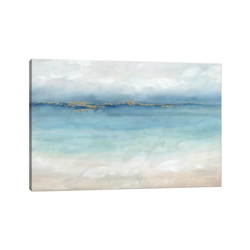 Serene Sea Landscape Canvas Art Print