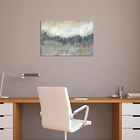 Cool Gray Horizon I Canvas Art Print