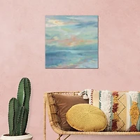 June Morning By the Sea Canvas Art Print