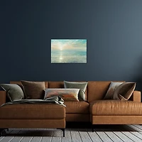 Blue Sunrise Canvas Art Print