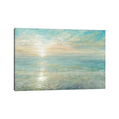 Blue Sunrise Canvas Art Print