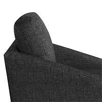 Black Hannover Swivel Accent Chair