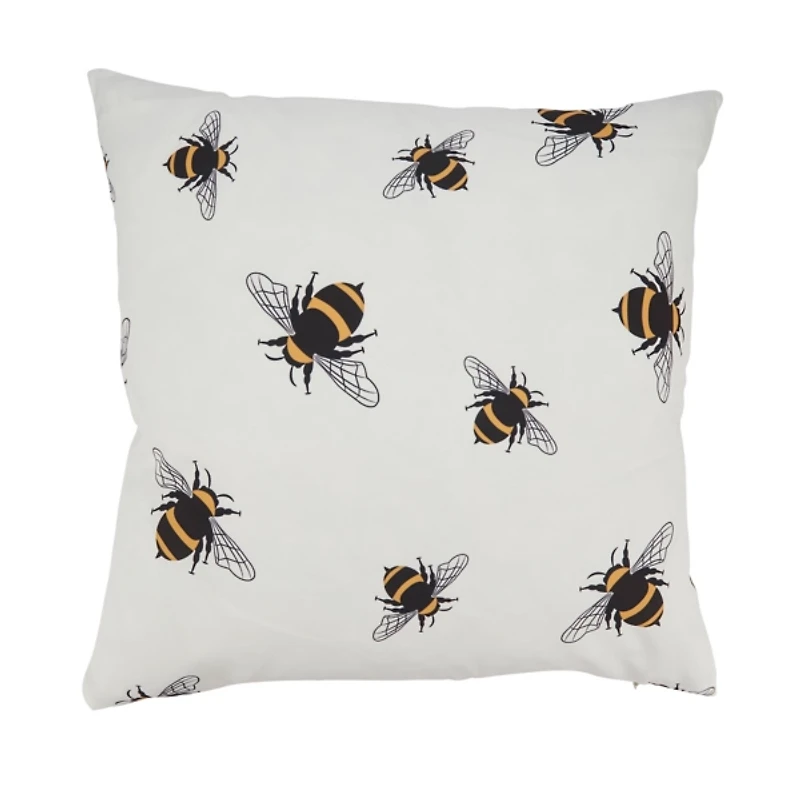 Bumble Bee Outdoor Pillow