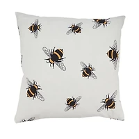Bumble Bee Outdoor Pillow