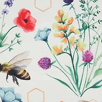 Bright Bumble Bee Outdoor Pillow