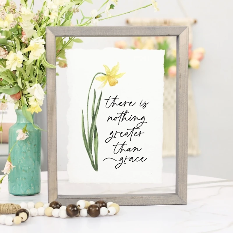Nothing Greater Than Grace Wall Plaque