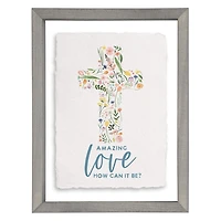 Amazing Love Cross Wall Plaque