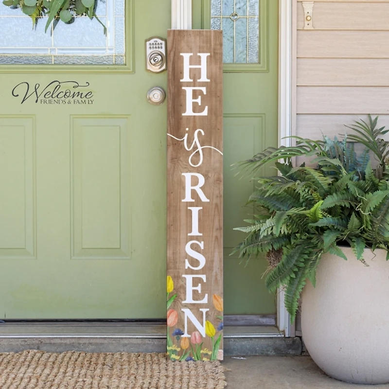 He is Risen Porch Board