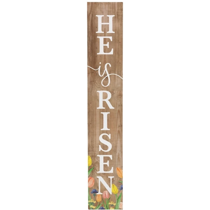 He is Risen Porch Board