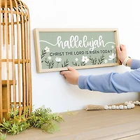 Green Hallelujah Framed Art Print