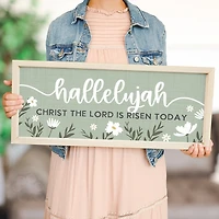 Green Hallelujah Framed Art Print