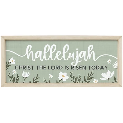 Green Hallelujah Framed Art Print