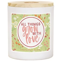 Grow with Love Grapefruit Glow 2-Wick Jar Candle