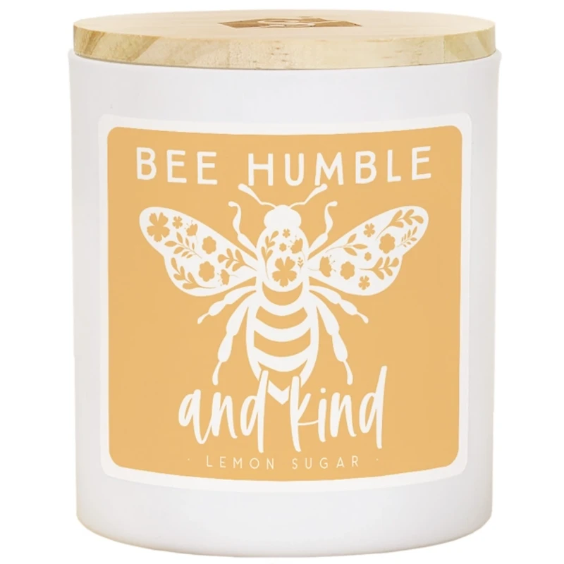 Bee Humble Lemon Sugar 2-Wick Jar Candle