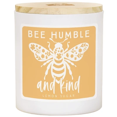 Bee Humble Lemon Sugar 2-Wick Jar Candle