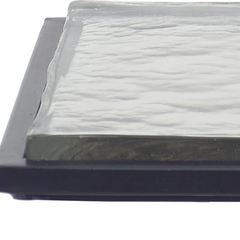 Black Metal Angled Frame Accent Table