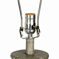 Gray Spindle Charlotte Floor Lamp