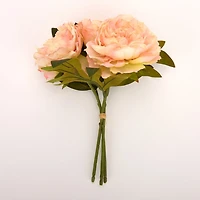 Realistic Cream Rose Bundles, Set of 2