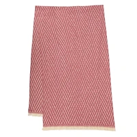 Pink Chevron Zebra Print Scarf