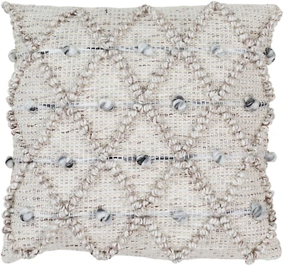 Taupe Anders Diamond Pillow