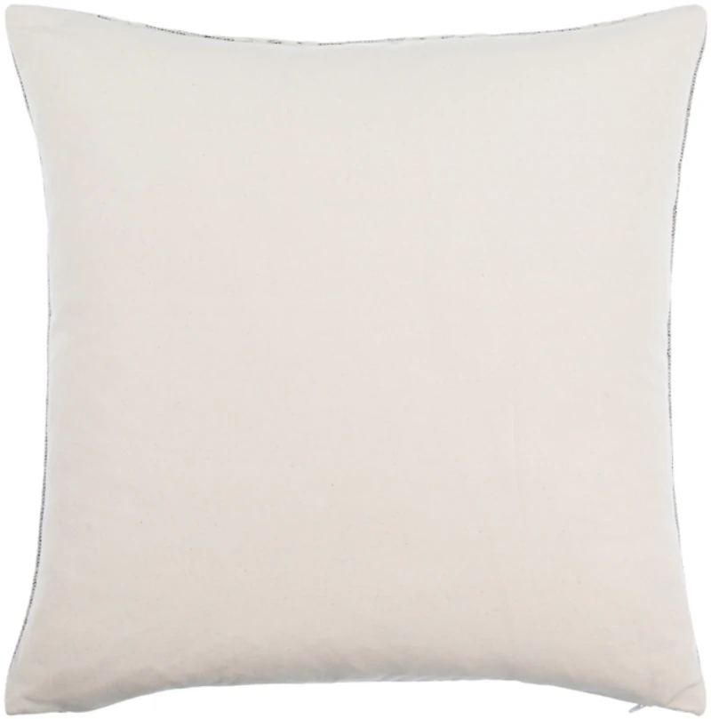 Blue Elara Floral Pillow